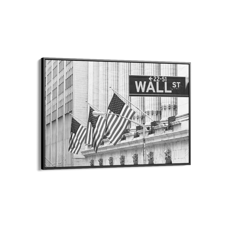 Poster Hub - Wall Street Art Framed