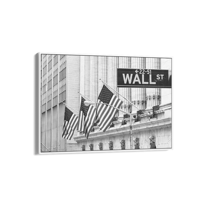 Poster Hub - Wall Street Art Framed