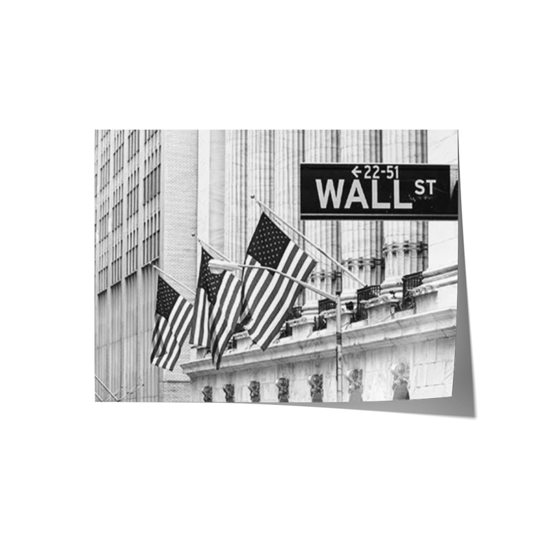 Poster Hub - Wall Street Art Framed