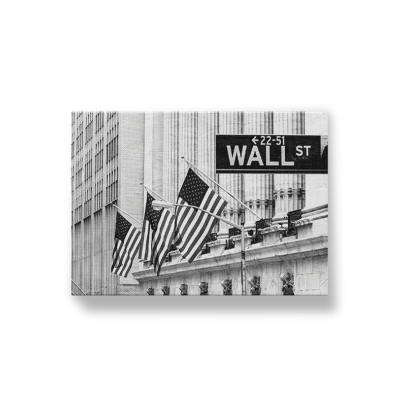 Poster Hub - Wall Street Art Framed