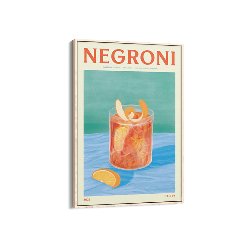 Poster Hub - Negroni Drink