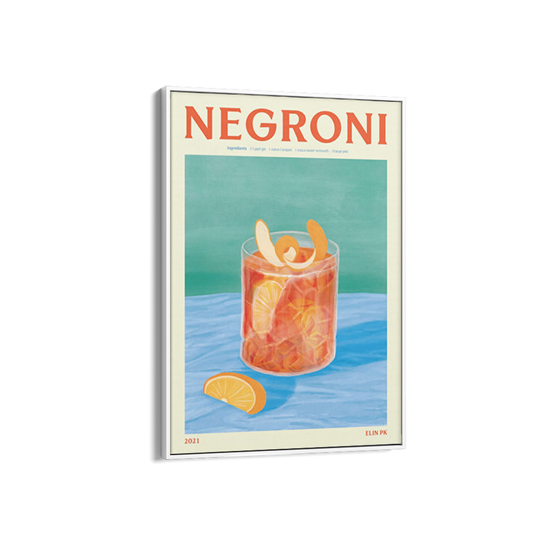 Poster Hub - Negroni Drink