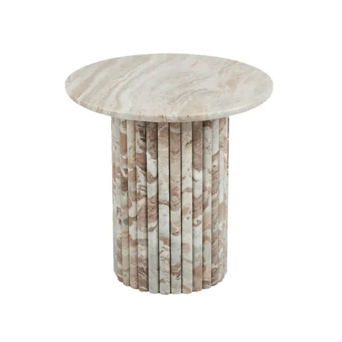 Silvio Marble Side Table