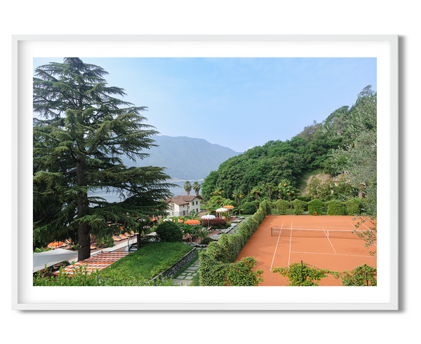 Tennis in Tremezzo (Landscape)