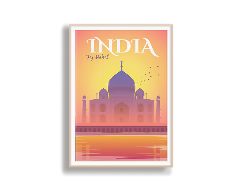 Travel Series - India Taj Mahal