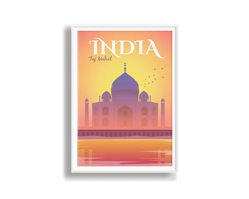 Travel Series - India Taj Mahal