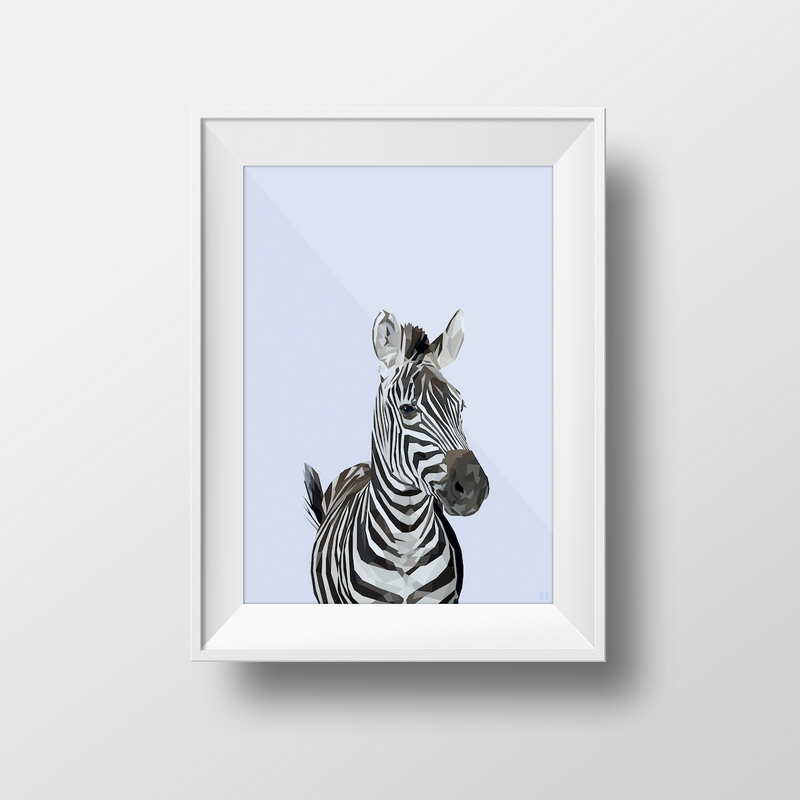 Zara the Zebra - DG Designs