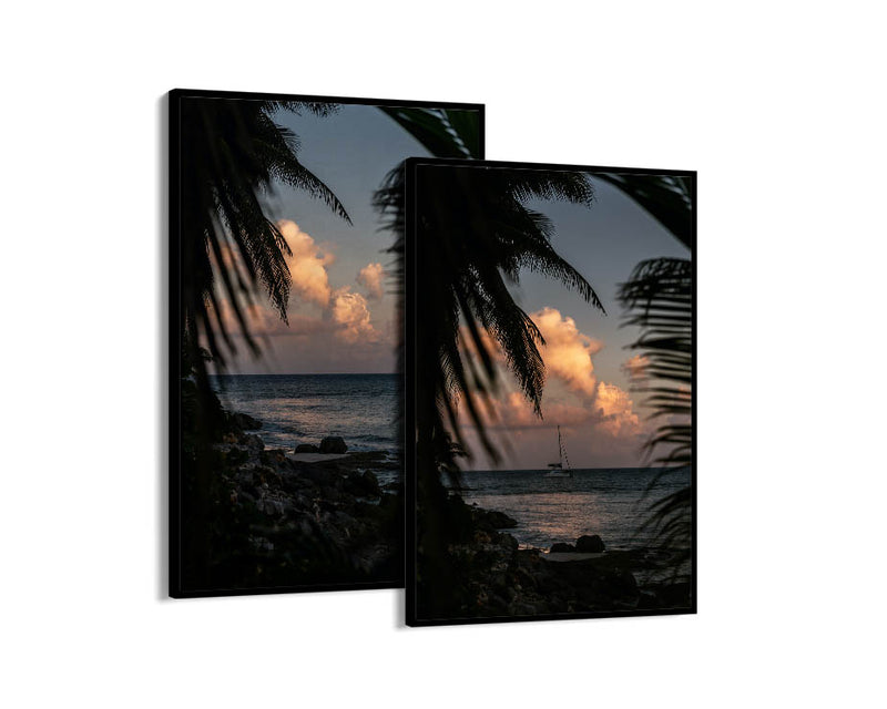 Playa Del Carmen Set Includes Two black Frames_1