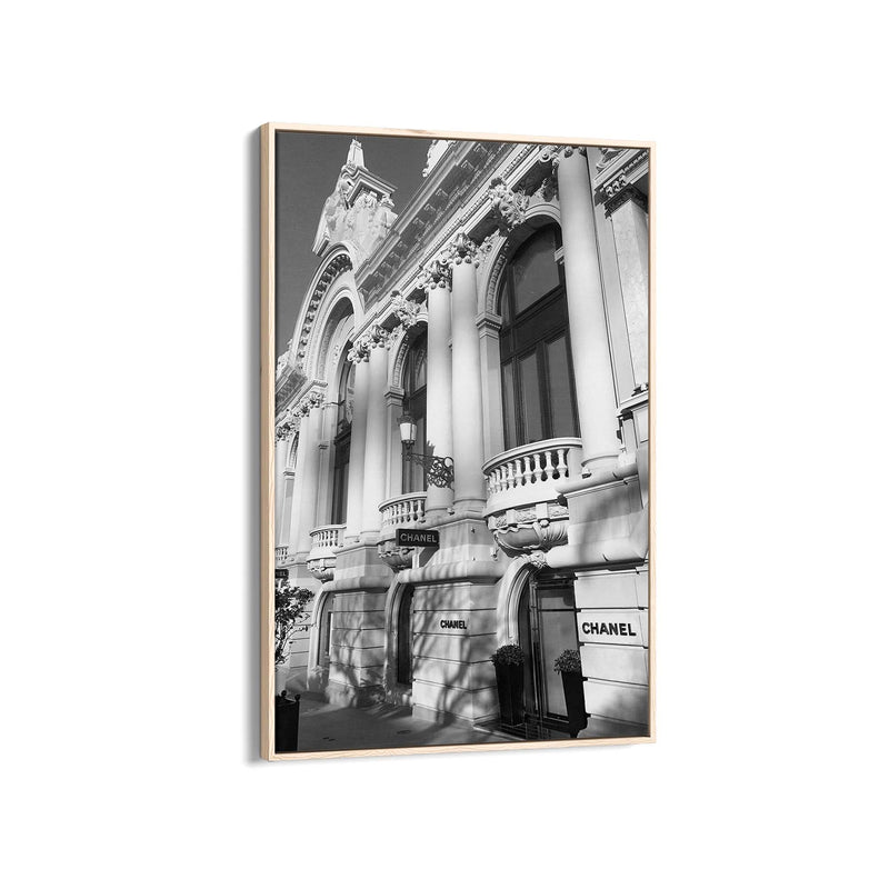 Chanel Store B & W