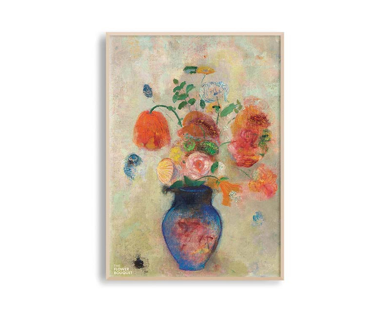 Poster Hub - The Flower of Bouquet Orange Poster