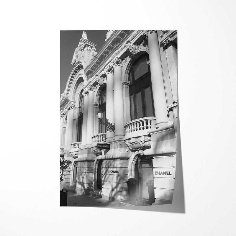 Chanel Store B & W