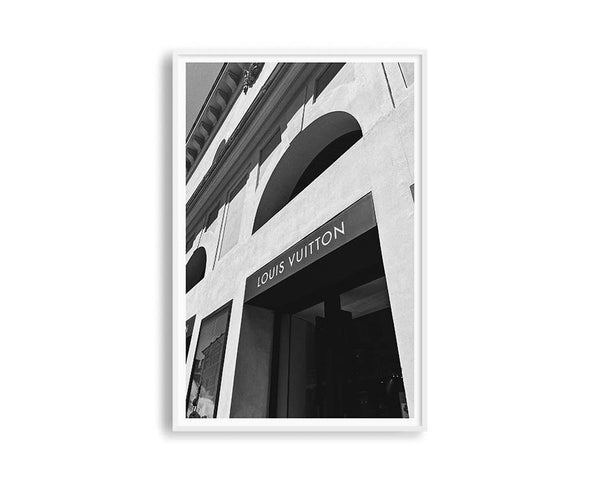 Louis Vuitton Store Photography Unframed Print