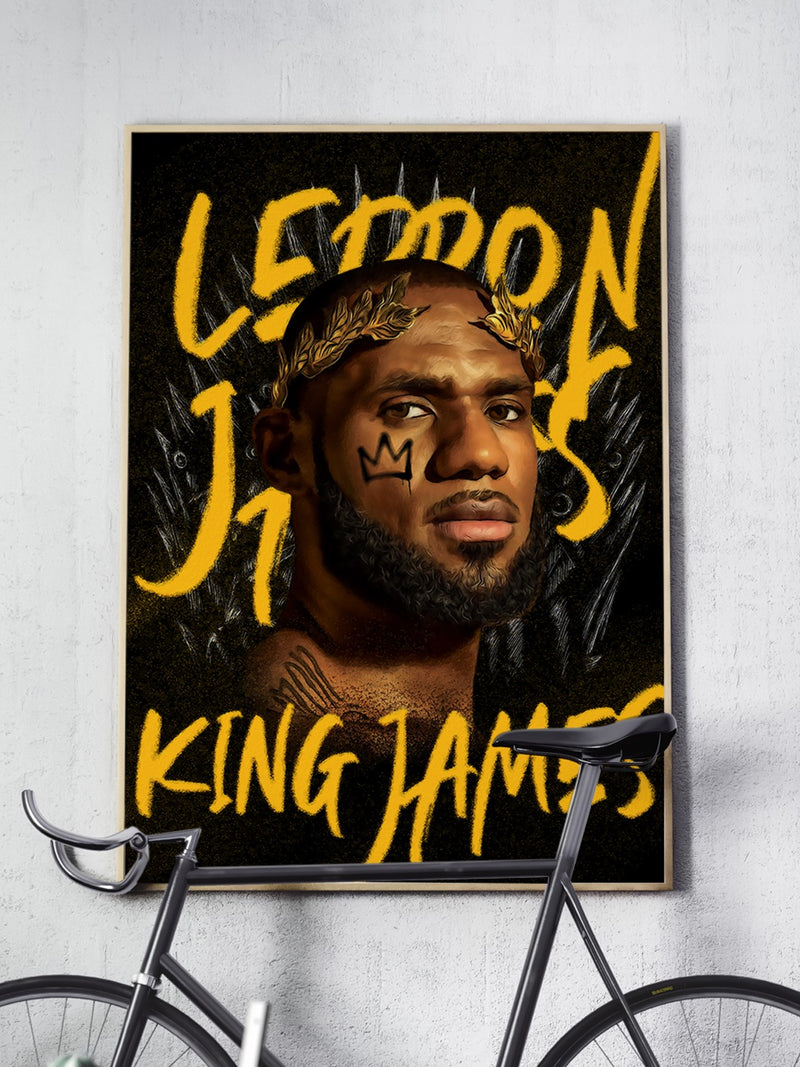 GraffArt - King Lebron James