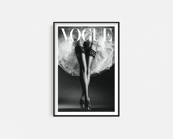 Vogue Ballerina Framed Wall Art