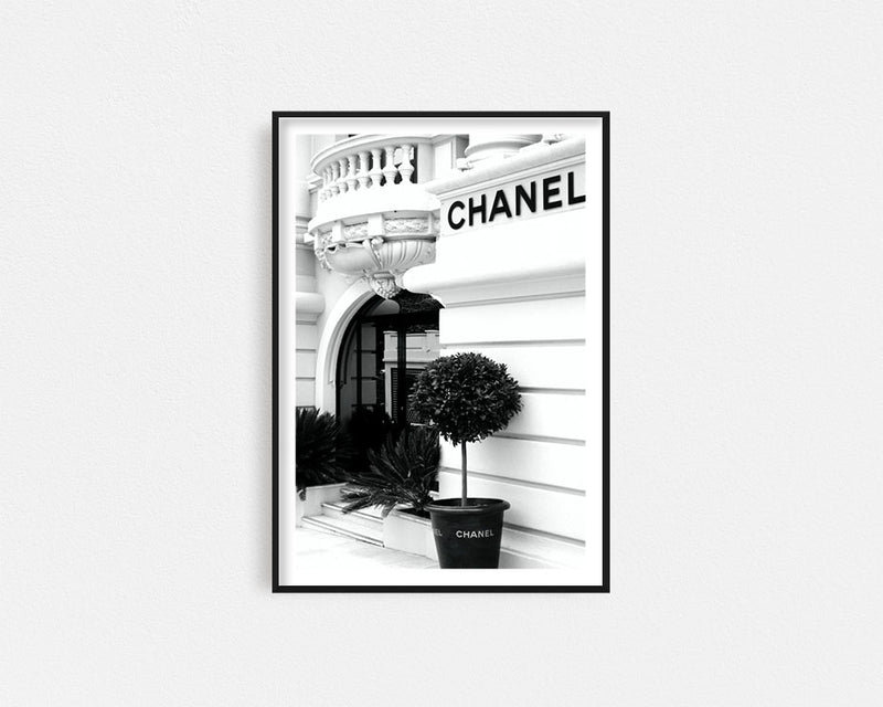 Chanel Boutique Framed Wall Art