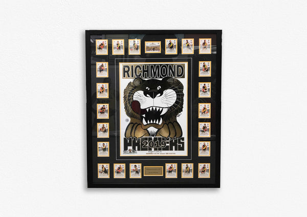 Richmond 2019 Premiers Weg art Framed