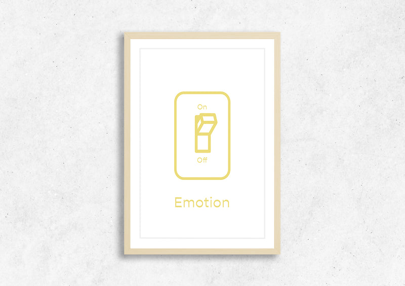 Emotional Switch Canvas Print #1