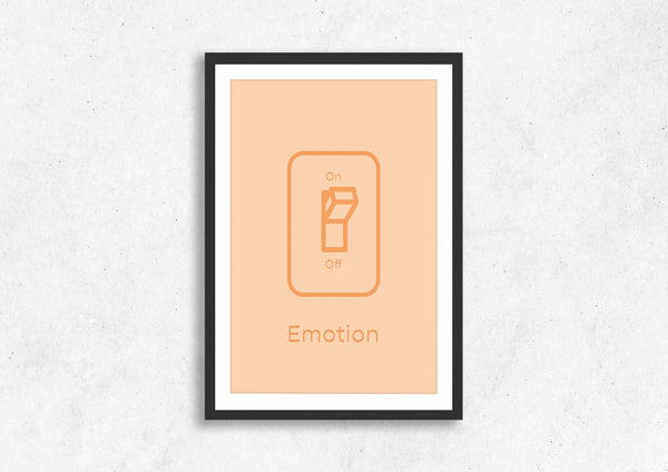 Emotional Switch Framed Wall Art #3