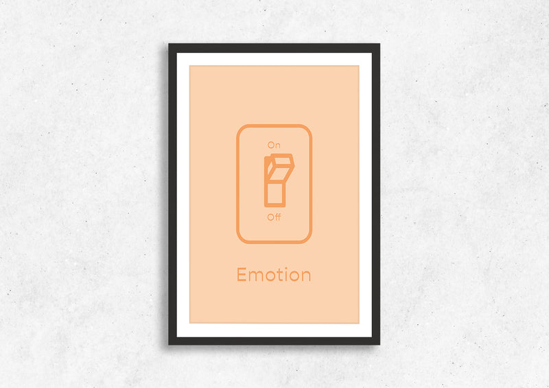 Emotional Switch Framed Wall Art #3
