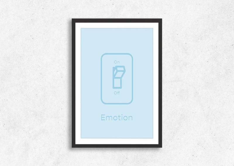 Emotional Switch Framed Wall Art #4