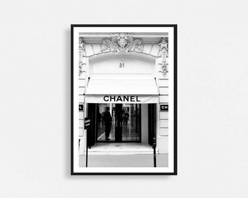 Chanel Store Framed Wall Art