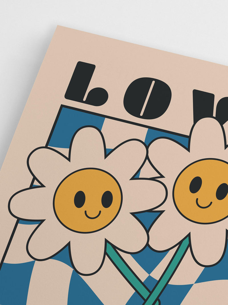 Poster Hub - Flower Love