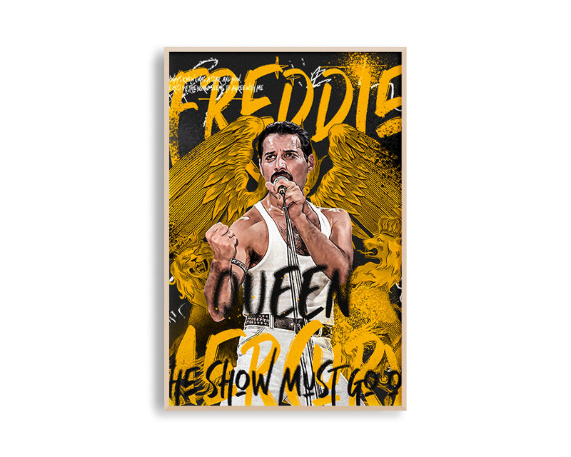 GraffArt - Freddie Mercury