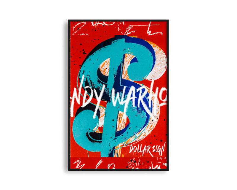GraffArt - Andy Warhol Dollar