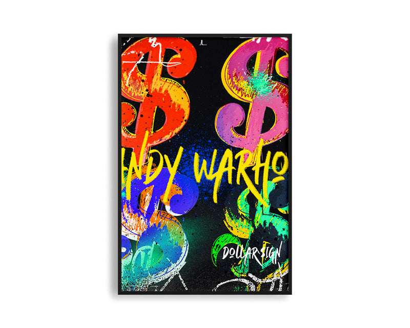 GraffArt - Andy Warhol Dollar #2