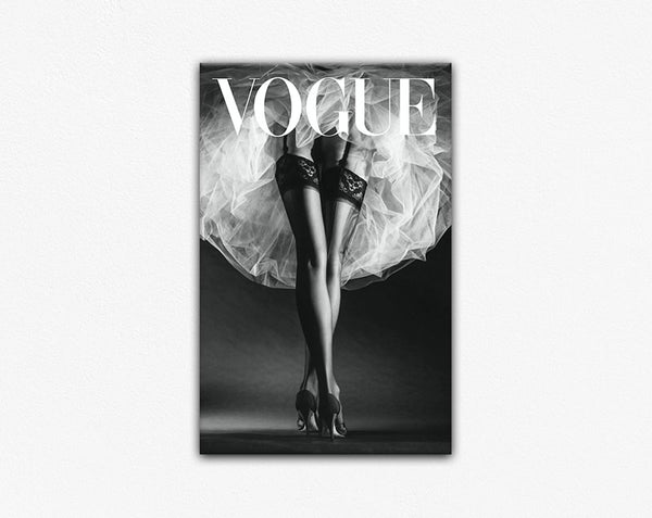 Vogue Ballerina Canvas Print