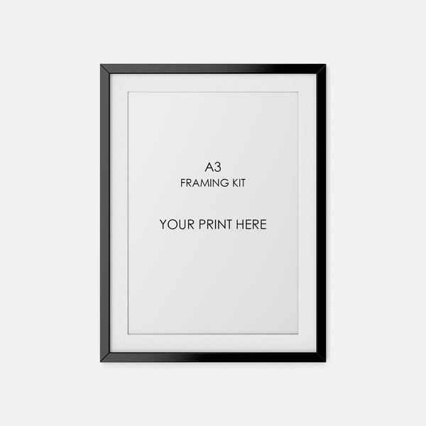 Premium Kit Frame Portrait (A3)