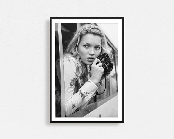 Kate Moss 2nd Edition Print Framed Wall Art