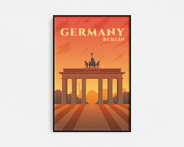 Travel Series - Germany Framed Wall Art