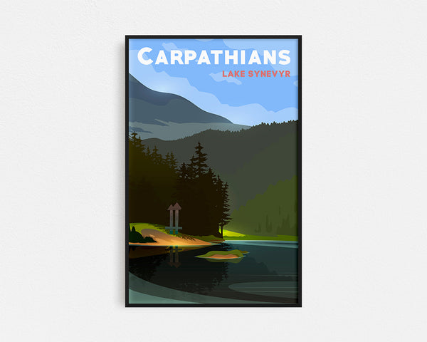 Travel Series - Carpathians Framed Wall Art