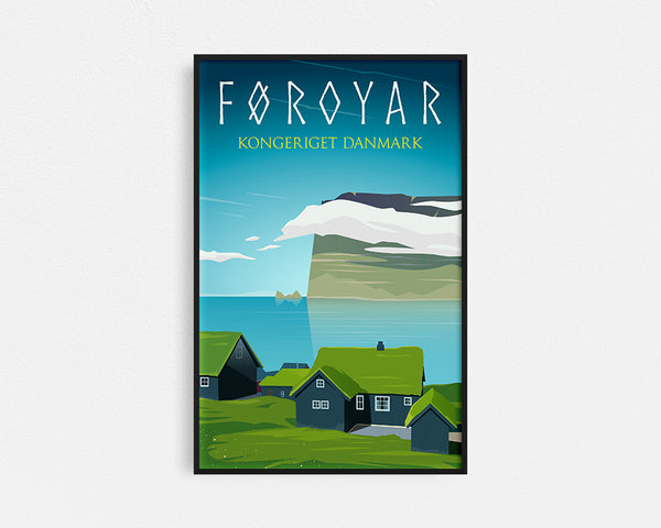Travel Series - Foroyar Framed Wall Art