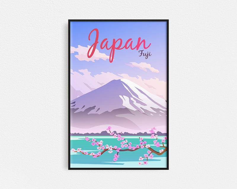 Travel Series - Japan Fuji Framed Wall Art