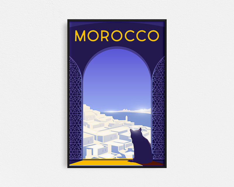 Travel Series - Morocco Framed Wall Art