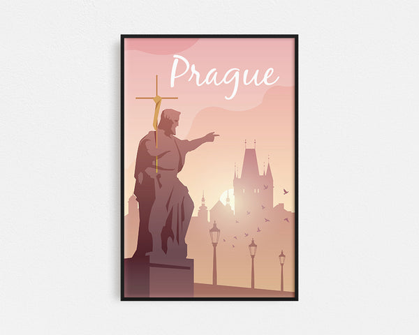 Travel Series - Prague Framed Wall Art