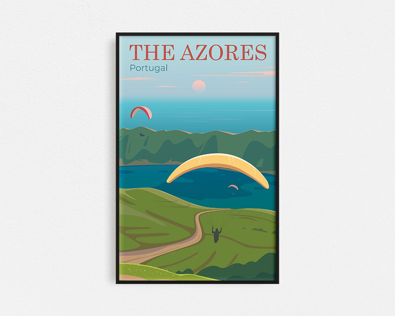 Travel Series - The Azores Framed Wall Art
