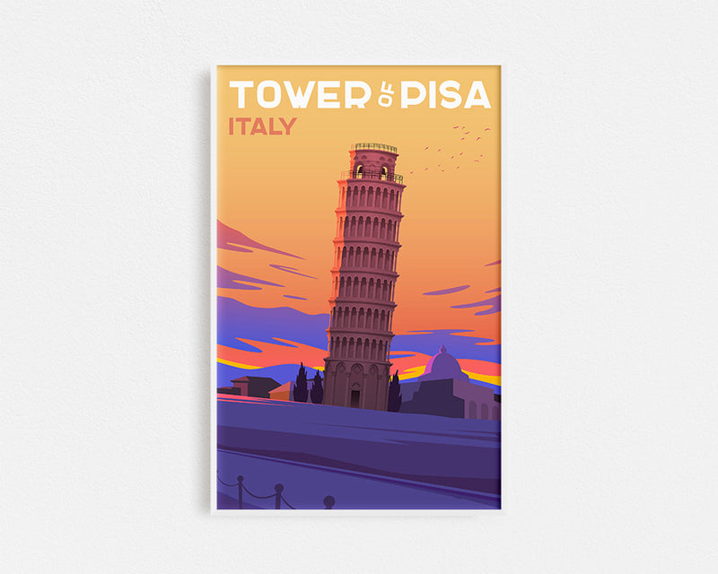 Travel Series - Tower Of Pisa, Italy