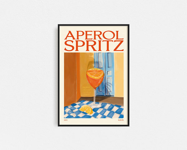 Poster Hub - Aperol Art Framed