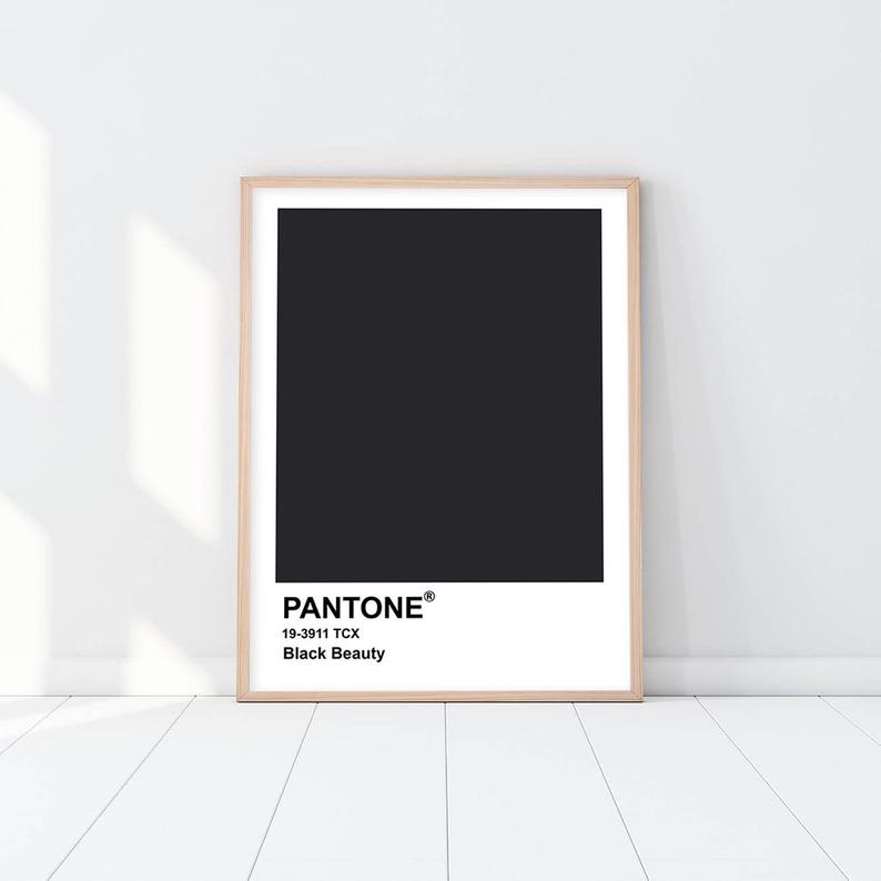 Pantone - Black Beauty