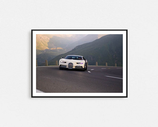 Bugatti Chiron Sport Framed Wall Art