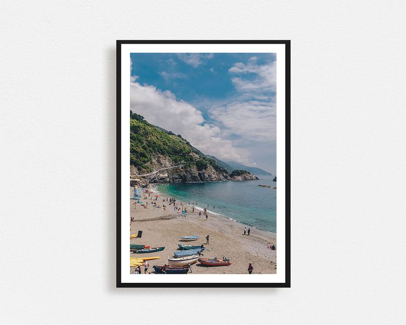 Cinque Terre Summer Framed Wall Art