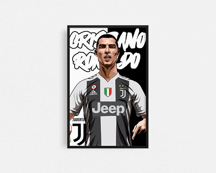 Cristiano Ronaldo Framed Wall Art