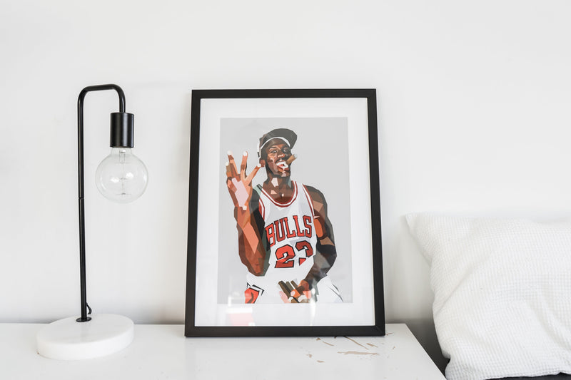 Michael Jordan Framed Wall Art - DG Designs