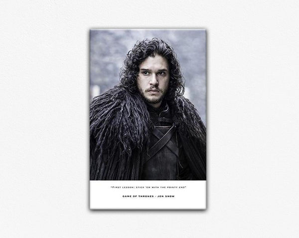 Game of Thrones Jon Snow Canvas Print