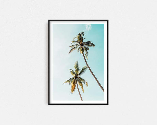 Day Palms Framed Wall Art