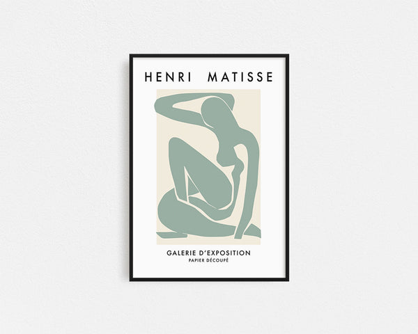 Poster Hub - Henri Mattisse Verte Art Framed
