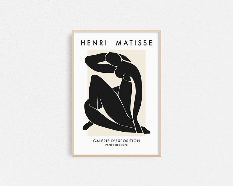 Poster Hub - Henri Mattisse Noir Art